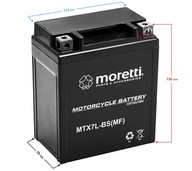 Akumulátor Moretti AGM (Gel) MTX7L-BS