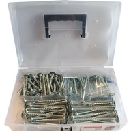 SKRUTKY stolárske dosky. M8 TORX SADA 100ks+BIT SKRUTKY stolárske dosky. M8 TORX SADA 100ks+BIT