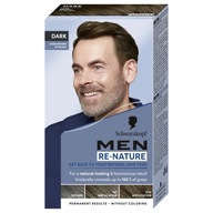 Schwarzkopf Men Re-Nature Tmavý odstraňovač šedej pre mužov, tmavohnedý Schwarzkopf Men Re-Nature Tmavý odstraňovač šedej pre mužov, tmavohnedý