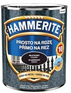 Hammerite rovno na hrdzu HAMMER BLACK 0,25L