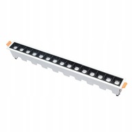 LED lineárne svietidlo, panel pod omietku, 30W, biela, 3000K LED lineárne svietidlo, panel pod omietku, 30W, biela, 3000K