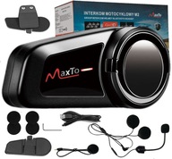 MOTOCYKLOVÝ INTERKOM MaxTo M2 ZLATÝ POLSKÝ VODIČ MOTOCYKLOVÝ INTERKOM MaxTo M2 ZLATÝ POLSKÝ VODIČ