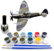 Spitfire Mk.Vb Polish 303 Squadron Paints + lepidlo