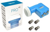 OPTICUM Quattro PRO 4R CONVERTER + 4 x F zástrčka