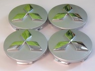 4 x stredové kryty, emblémy pre 3D ráfiky MITSUBISHI 60 mm 4 x stredové kryty, emblémy pre 3D ráfiky MITSUBISHI 60 mm