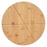 BAMBUSOVÁ PIZZOVÁ DOSKA 35cm BAMBUS BAMBUSOVÁ PIZZOVÁ DOSKA 35cm BAMBUS
