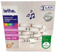 LED PÁS BLIKAJÚCI V RYTMU HUDBY LETHE 3M SET LED PÁS BLIKAJÚCI V RYTMU HUDBY LETHE 3M SET