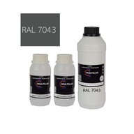 LAK 150 ml NA PREDNÁ ČELNÁ ČELKA NÁBYTKU MAT RAL 7043 LAK 150 ml NA PREDNÁ ČELNÁ ČELKA NÁBYTKU MAT RAL 7043