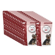 DOG JOY mokré krmivo pre psov - hovädzie mäso 24x100g + 24 ks ZADARMO DOG JOY mokré krmivo pre psov - hovädzie mäso 24x100g + 24 ks ZADARMO