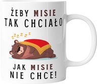 HRNČEK, LENIVÝ MEDVEĎ, VTIPNÝ, 330 ML, DARČEK HRNČEK, LENIVÝ MEDVEĎ, VTIPNÝ, 330 ML, DARČEK