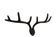 ČIERNY KOVOVÝ VEŠIAK, JELENE ANTENERY, 12x8x37cm ČIERNY KOVOVÝ VEŠIAK, JELENE ANTENERY, 12x8x37cm