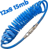 ŠPIRÁLOVÁ HADICA PNEUMATICKÁ HADICA 12x8 mm 15 metrov ŠPIRÁLOVÁ HADICA PNEUMATICKÁ HADICA 12x8 mm 15 metrov