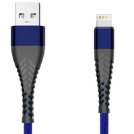 LONG 2m Spider iPhone Lightning FAST 3A USB kábel LONG 2m Spider iPhone Lightning FAST 3A USB kábel