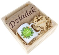 SKVELÝ DARČEK PRE DEDKA UTERÁK + KRABIČKA NA HRNKY SKVELÝ DARČEK PRE DEDKA UTERÁK + KRABIČKA NA HRNKY