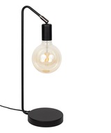 Moderná čierna podkrovná stolná lampa s nastaviteľným dopadom svetla Moderná čierna podkrovná stolná lampa s nastaviteľným dopadom svetla