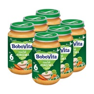 BoboVita Slepačí vývar s ryžou SET 6x190g BoboVita Slepačí vývar s ryžou SET 6x190g