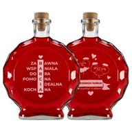 Sklenená karafa GRAVÍROVANIE MEDAILÓNU PRE BABKU DARČEK STARÝCH RODIČOV PRE STARÝCH RODIČOV 0,5l Sklenená karafa GRAVÍROVANIE MEDAILÓNU PRE BABKU DARČEK STARÝCH RODIČOV PRE STARÝCH RODIČOV 0,5l