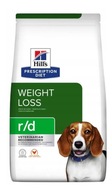 HILL'S Prescription Diet Canine R/D Kuracie krmivo pre psov 4 kg