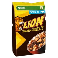 Nestlé Lion karamelové a čokoládové vločky 700g