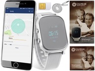 SENIORSKÉ HODINKY CALMEAN GPS APLI V82 SILVER SENIORSKÉ HODINKY CALMEAN GPS APLI V82 SILVER
