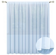PRIPRAVENÝ BIELY VOILOVÝ ZÁCLONU, OBÝVAČKA, 500x250 PRIPRAVENÝ BIELY VOILOVÝ ZÁCLONU, OBÝVAČKA, 500x250