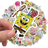 NÁLEPKY SPONGEBOB MIX VODEODOLNÉ NÁLEPKY 100 ks NÁLEPKY SPONGEBOB MIX VODEODOLNÉ NÁLEPKY 100 ks