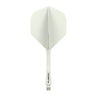 Hriadeľ Winmau Fusion s perím biela biela stredná Hriadeľ Winmau Fusion s perím biela biela stredná