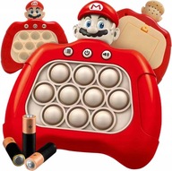 ELEKTRONICKÁ ARKÁDOVÁ HRA POP IT KONZOLA PUSH SUPER MARIO PUSH BUBBLE ELEKTRONICKÁ ARKÁDOVÁ HRA POP IT KONZOLA PUSH SUPER MARIO PUSH BUBBLE