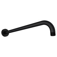 Rameno dažďovej sprchy Oltens okrúhle 40 cm, matná čierna Rameno dažďovej sprchy Oltens okrúhle 40 cm, matná čierna