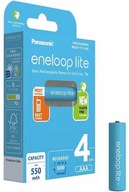 4x batérie Panasonic eneloop AAA R3 550 mAh 4x batérie Panasonic eneloop AAA R3 550 mAh