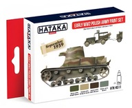 Hataka AS11 Sada farieb Poľská armáda 09/1939 Hataka AS11 Sada farieb Poľská armáda 09/1939