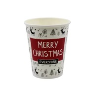 Vianočné hrnčeky MERRY CHRISTMAS hrnček na kávu 250ml 100 ks Vianočné hrnčeky MERRY CHRISTMAS hrnček na kávu 250ml 100 ks
