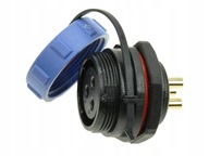 ZÁSUVKA 3 pinová IP68 30A 500V Weipu ZÁSUVKA 3 pinová IP68 30A 500V Weipu
