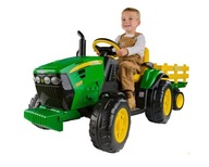 VEĽKÝ AKUMULÁTOROVÝ TRAKTOR S JOHN DEERE TRAILER VEĽKÝ AKUMULÁTOROVÝ TRAKTOR S JOHN DEERE TRAILER