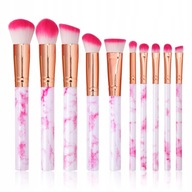Štetce na očný make-up SADA 10 FARIEB Štetce na očný make-up SADA 10 FARIEB
