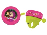 Zvonček na bicykel DISNEY Masha & Orso červený Zvonček na bicykel DISNEY Masha & Orso červený
