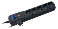 Lestar Lestar LF-530WA predlžovací kábel 5+ 5m čierny Lestar Lestar LF-530WA predlžovací kábel 5+ 5m čierny