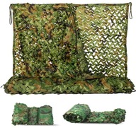 VOJENSKÁ MASKOVACIA SIEŤ GARDEN CAMO CAMOUFLAGE 4x5m