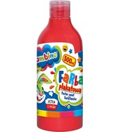 Plagátová farba vo fľaši BAMBINO 500 ml červená