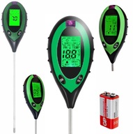 Merač kyslosti pH meter pôdy Záhradný tester 4v1 Merač kyslosti pH meter pôdy Záhradný tester 4v1