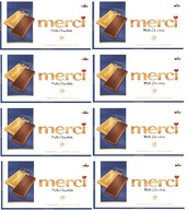 8x100g MERCI Mliečna čokoláda 4 ks