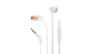 JBL T110 SLÚCHADLÁ DO UŠÍ, BIELE, MIKROFÓN JBL T110 SLÚCHADLÁ DO UŠÍ, BIELE, MIKROFÓN
