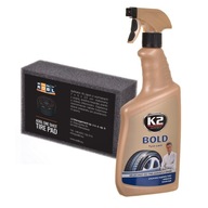 K2 BOLD 700ml na lesk pneumatík, ADBL aplikátor K2 BOLD 700ml na lesk pneumatík, ADBL aplikátor