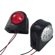 2x LED SVETLA SVETLA LIŠTA 12V bočná biela červená 2x LED SVETLA SVETLA LIŠTA 12V bočná biela červená