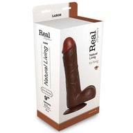 Vibrátor-REALISTICKÝ VIBRATOR REAL RAPTURE BROWN 9 Vibrátor-REALISTICKÝ VIBRATOR REAL RAPTURE BROWN 9