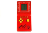 Elektronická vrecková hra Tetris červená