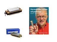 HOHNER MINI HARMONIKA + MINI MANUÁL HOHNER MINI HARMONIKA + MINI MANUÁL