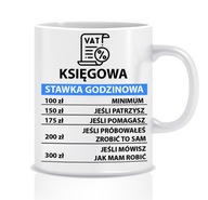 Hrnčekový darček pre účtovníka (hodinová sadzba) Hrnčekový darček pre účtovníka (hodinová sadzba)