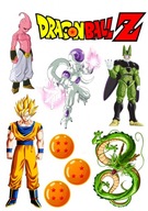 Vytlačiť SUGAR na tortu Dragon Ball Z set Vytlačiť SUGAR na tortu Dragon Ball Z set