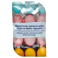 Farby na vajíčka Veľkonočné vajíčka ČERVENÉ x3